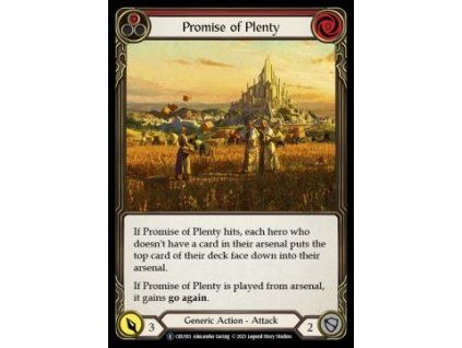 Promise of Plenty (Red) (Regular)