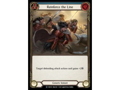 Reinforce the Line (Blue) (Regular)