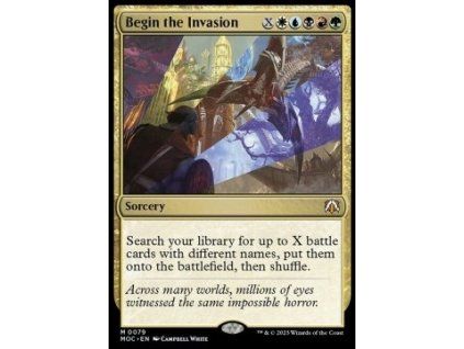Begin the Invasion
