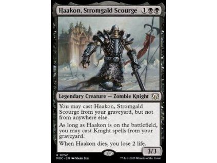Haakon, Stromgald Scourge
