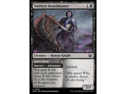 Smitten Swordmaster // Curry Favor