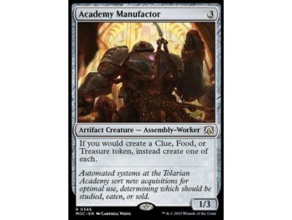 Academy Manufactor