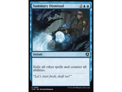 Summary Dismissal