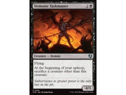 Demonic Taskmaster