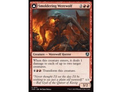 Smoldering Werewolf / Erupting Dreadwolf