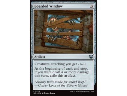 Boarded Window