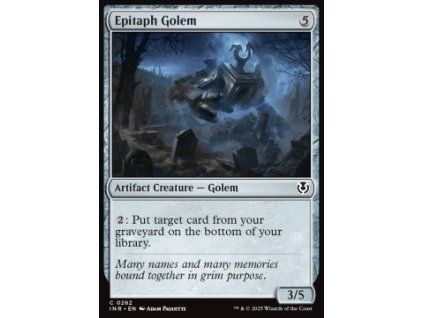 Epitaph Golem