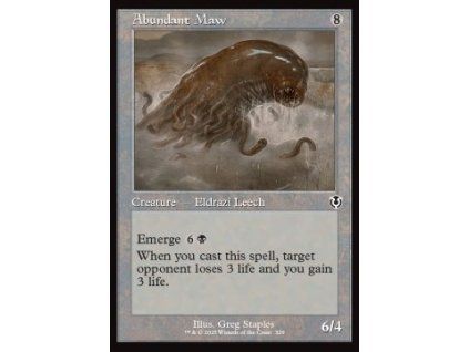 Abundant Maw - retro