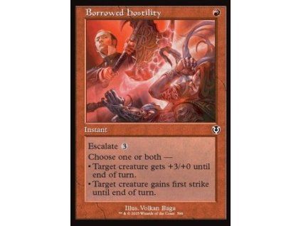 Borrowed Hostility - retro