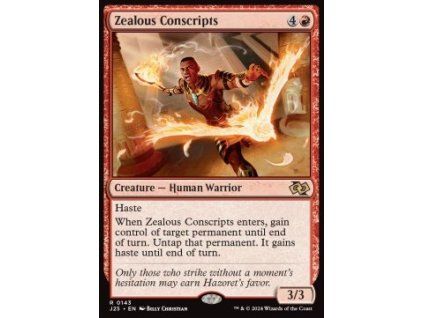 Zealous Conscripts