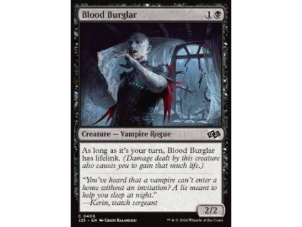 Blood Burglar