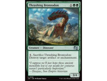 Thrashing Brontodon