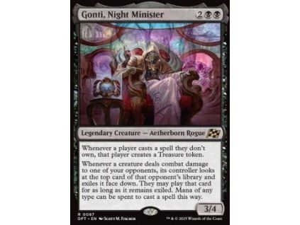 Gonti, Night Minister