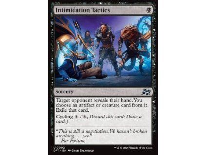 Intimidation Tactics