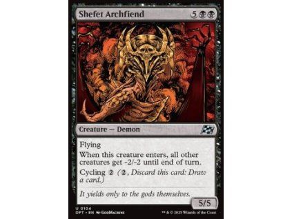 Shefet Archfiend