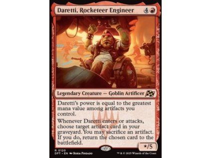 Daretti, Rocketeer Engineer