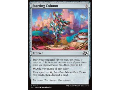 Starting Column