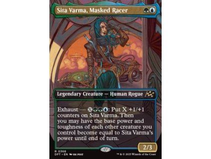 Sita Varma, Masked Racer - borderless