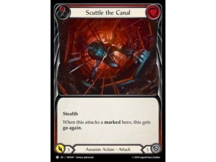 Scuttle the Canal (Red) (Regular)