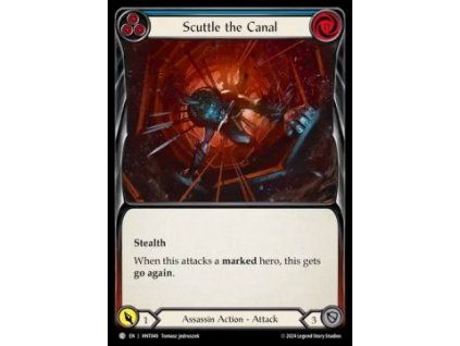 Scuttle the Canal (Blue) (Regular)