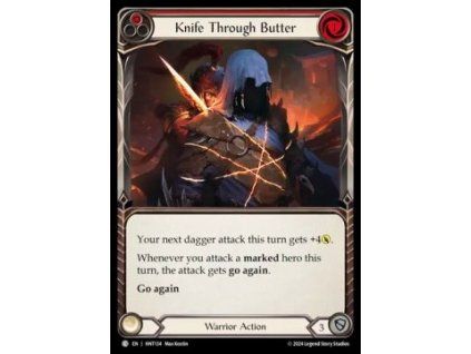 Knife through Butter (Red) (Regular)