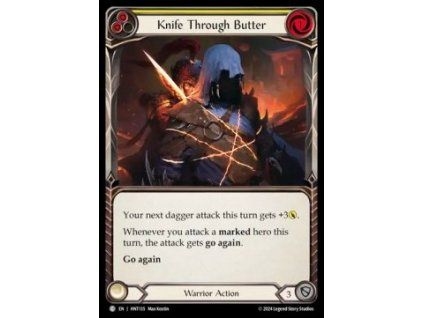 Knife through Butter (Yellow) (Regular)
