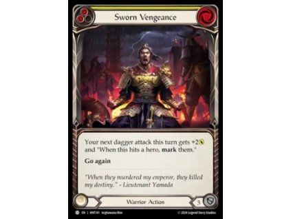 Sworn Vengeance (Yellow) (Regular)