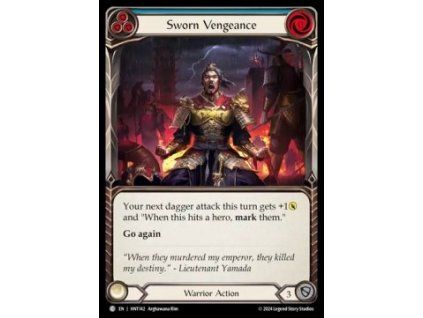 Sworn Vengeance (Blue) (Regular)