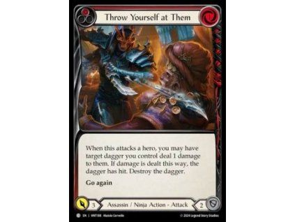 Throw Yourself at Them (Red) (Regular)