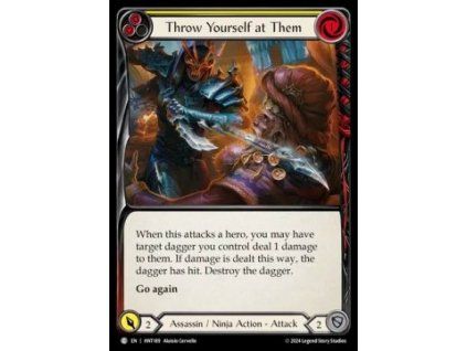 Throw Yourself at Them (Yellow) (Regular)