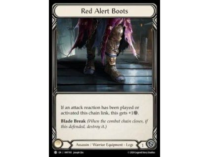 Red Alert Boots (Regular)