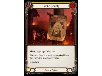Public Bounty (Yellow) (Rainbow Foil)