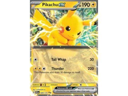 Pikachu ex (PRE 028)