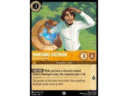 Mariano Guzman - Handsome Suitor