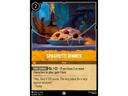 Spaghetti Dinner