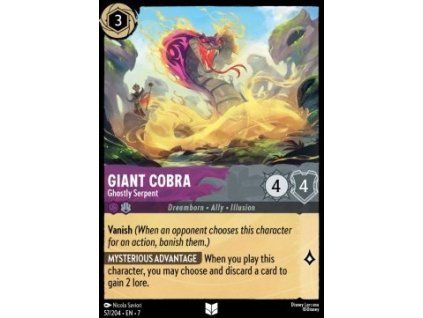 Giant Cobra - Ghostly Serpent