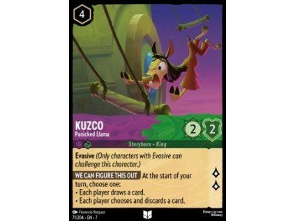 Kuzco - Panicked Llama