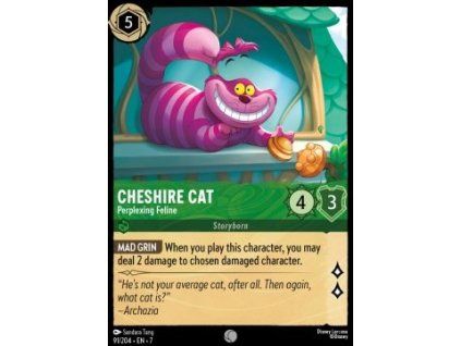 Cheshire Cat - Perplexing Feline