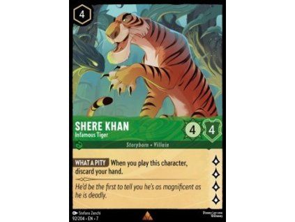 Shere Khan - Infamous Tiger
