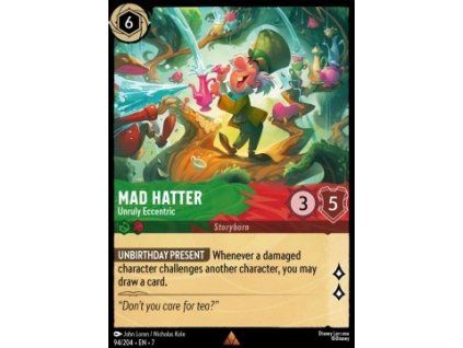 Mad Hatter - Unruly Eccentric