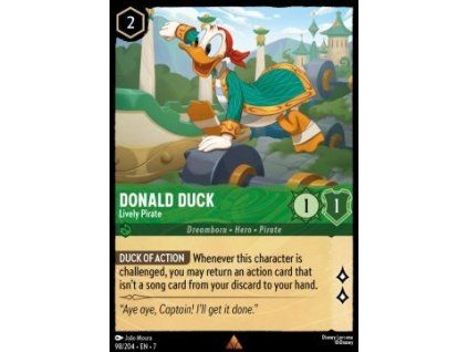 Donald Duck - Lively Pirate