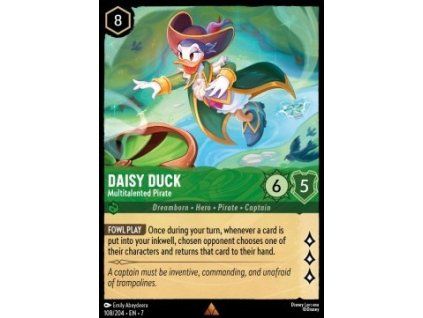 Daisy Duck - Multitalented Pirate