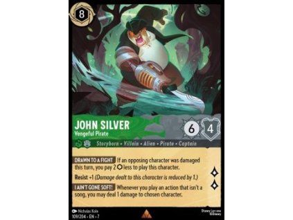 John Silver - Vengeful Pirate