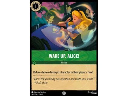 Wake Up, Alice!