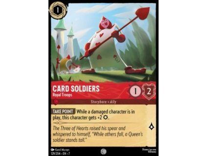 Card Soldier - Royal Troops
