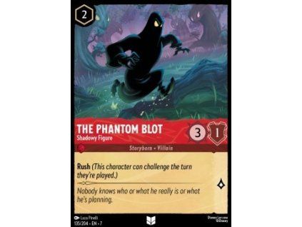 The Phantom Blot - Shadowy Figure
