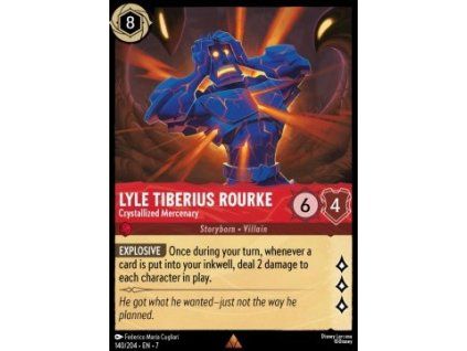 Lyle Tiberius Rourke - Crystallized Mercenary