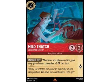 Milo Thatch - Undaunted Scholar