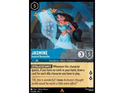 Jasmine - Inspired Researcher