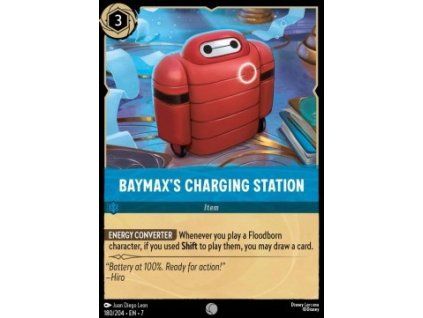 Baymax's Charging Station
